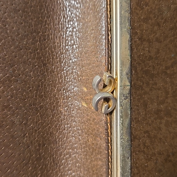 Gucci Vintage Kisslock Wallet Brown Leather - Picture 5 of 13